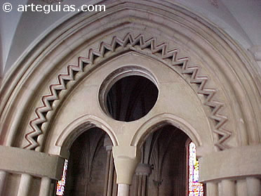 Ventanal de la sala capitular del Monasterio de las Huelgas