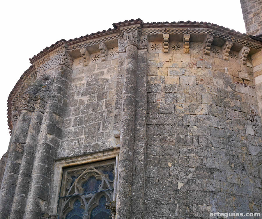 Detalle de un &aacute;bside