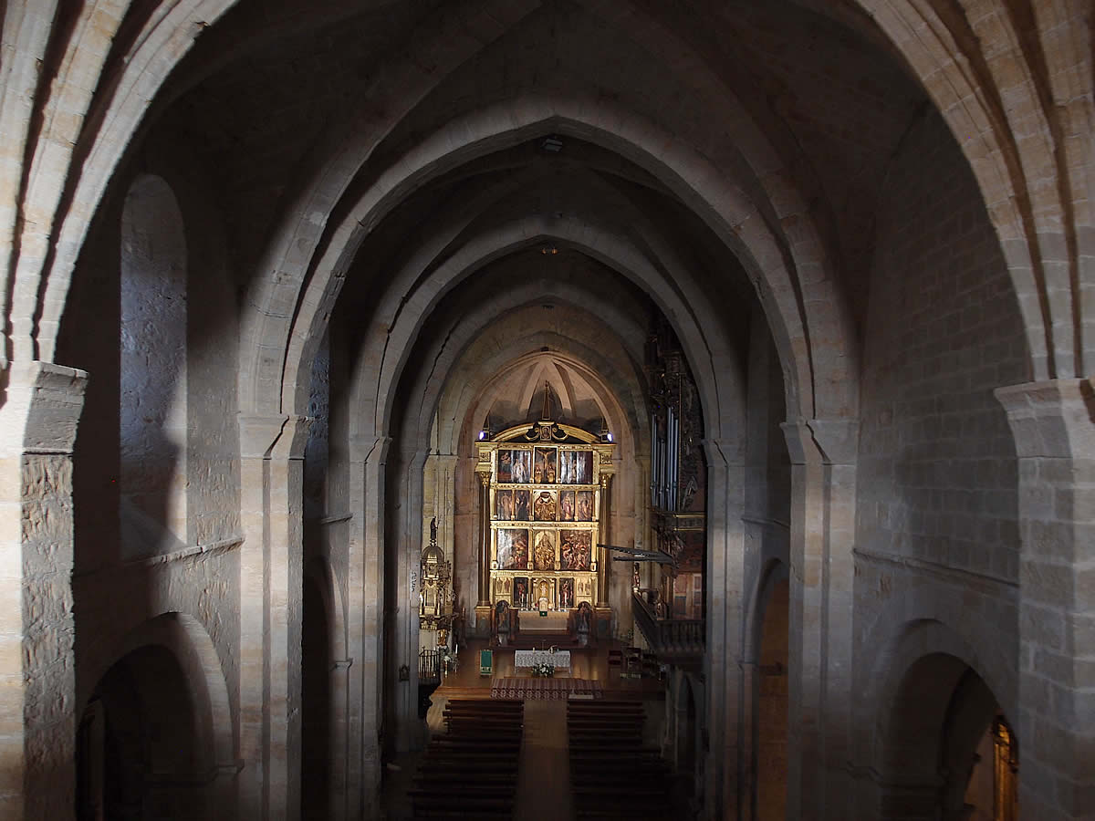 Iglesia abacial de Santa Mar&iacute;a la Real