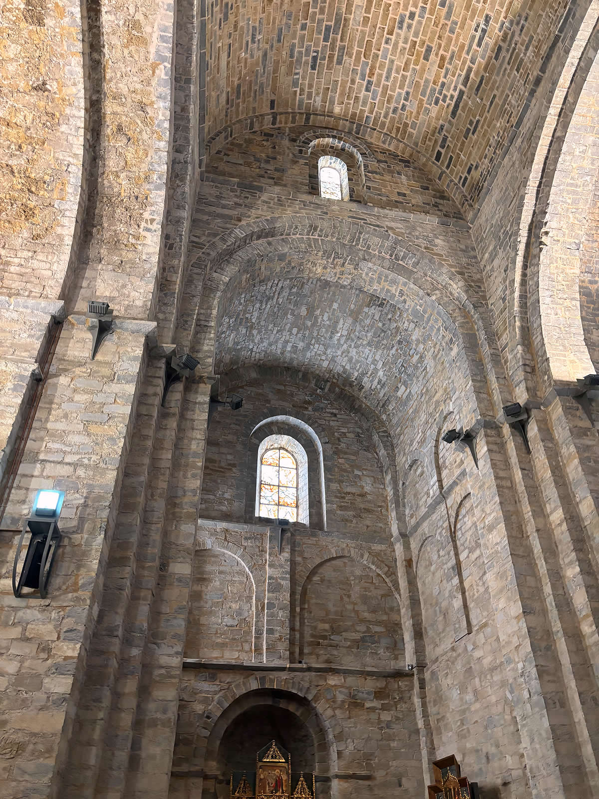 Interior del brazo sur del transepto