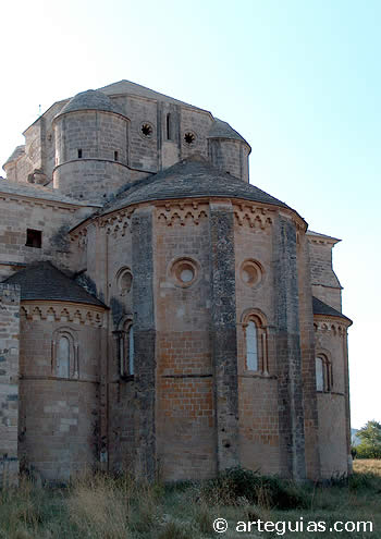 Cabecera de la iglesia del Monasterio de Irache, Navarra