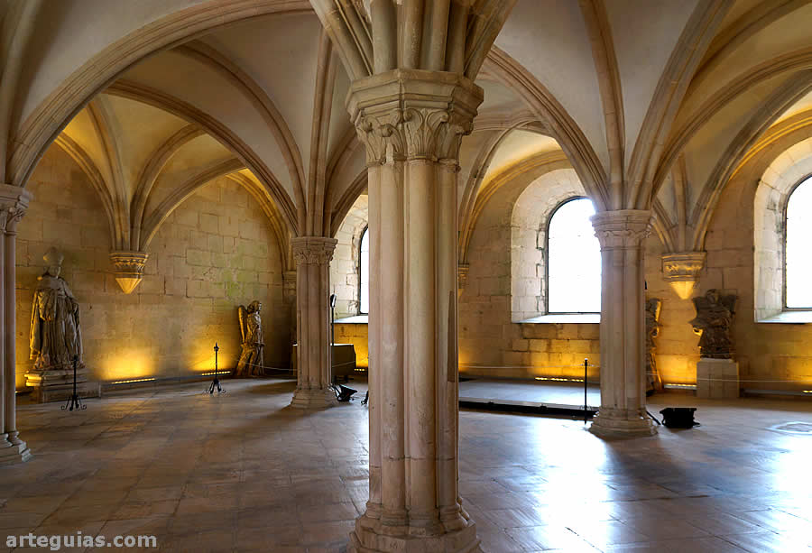 Sala capitular del Monasterio de Alcoba&ccedil;a