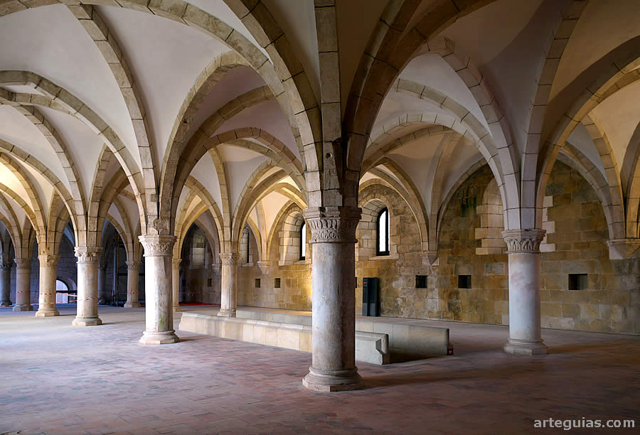 Dormitorio de los monjes