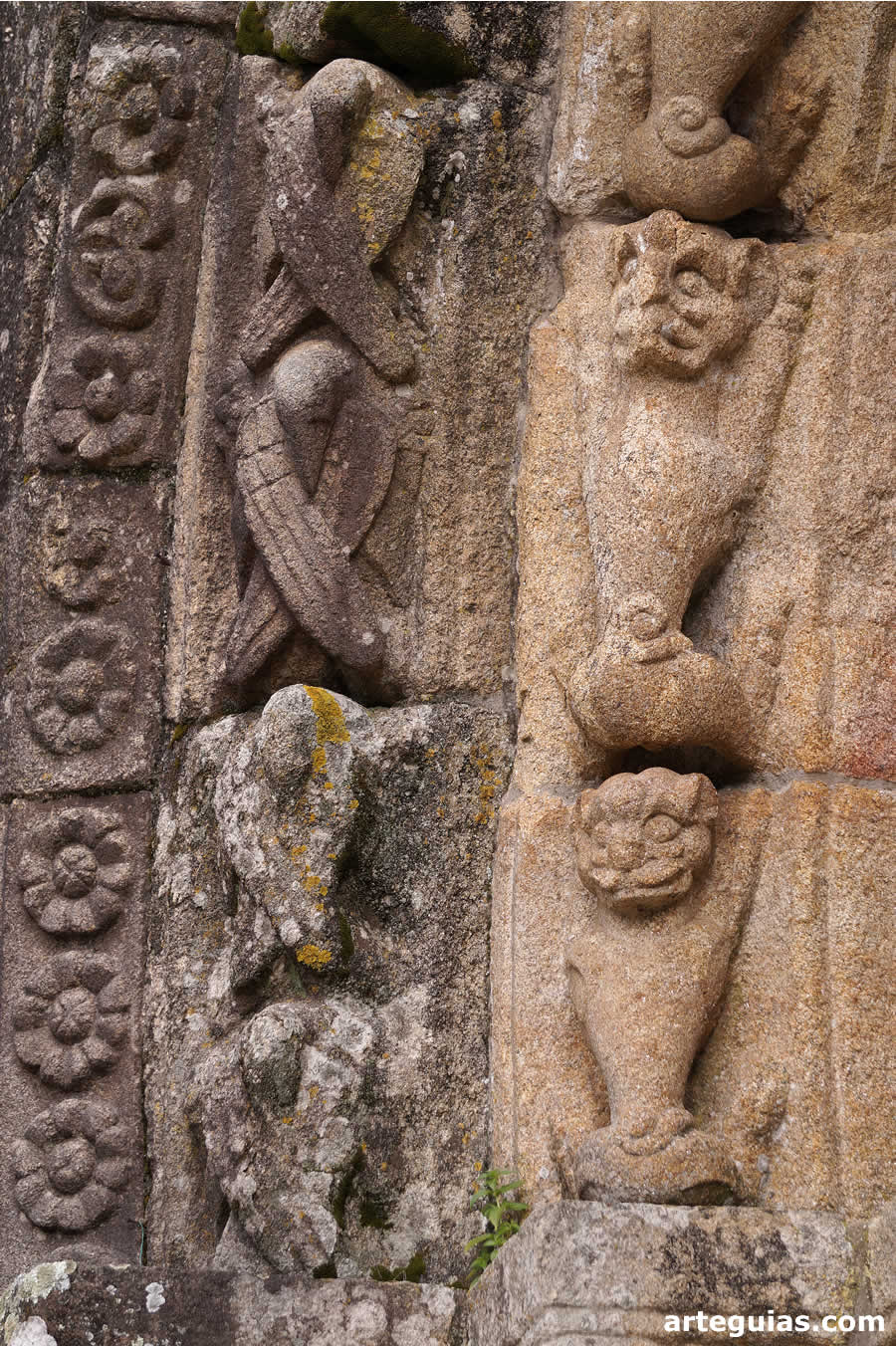 Detalle de las arquivoltas