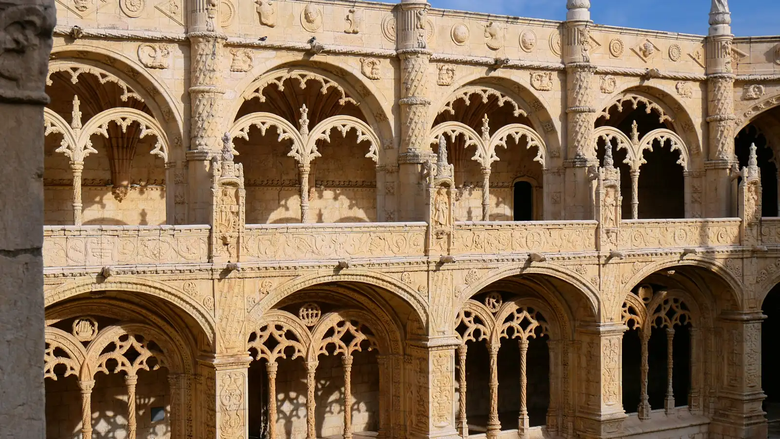 Claustro del Monasterio de los Jerónimos de Belém de Lisboa