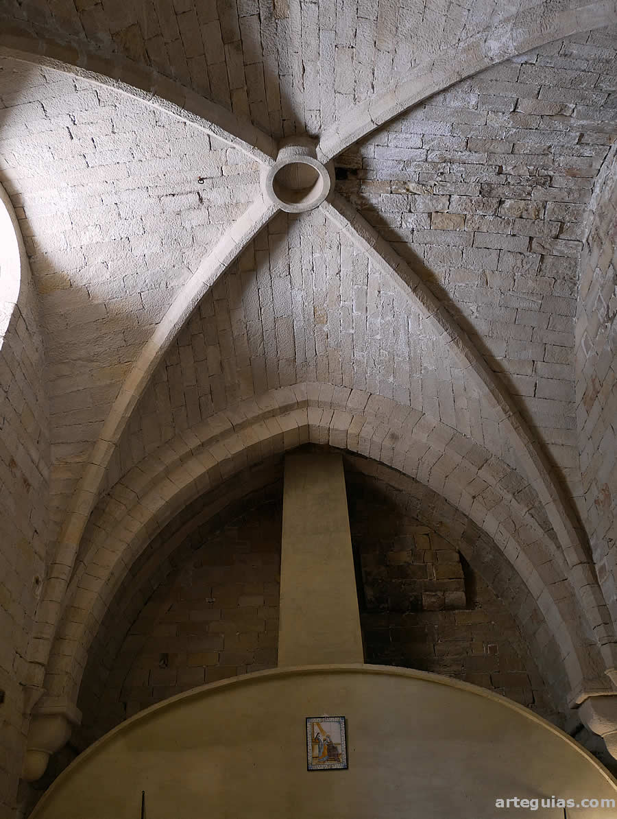 Bóveda de la cocina monacal