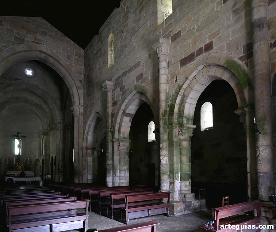 Columnas pensadas para arcos fajones