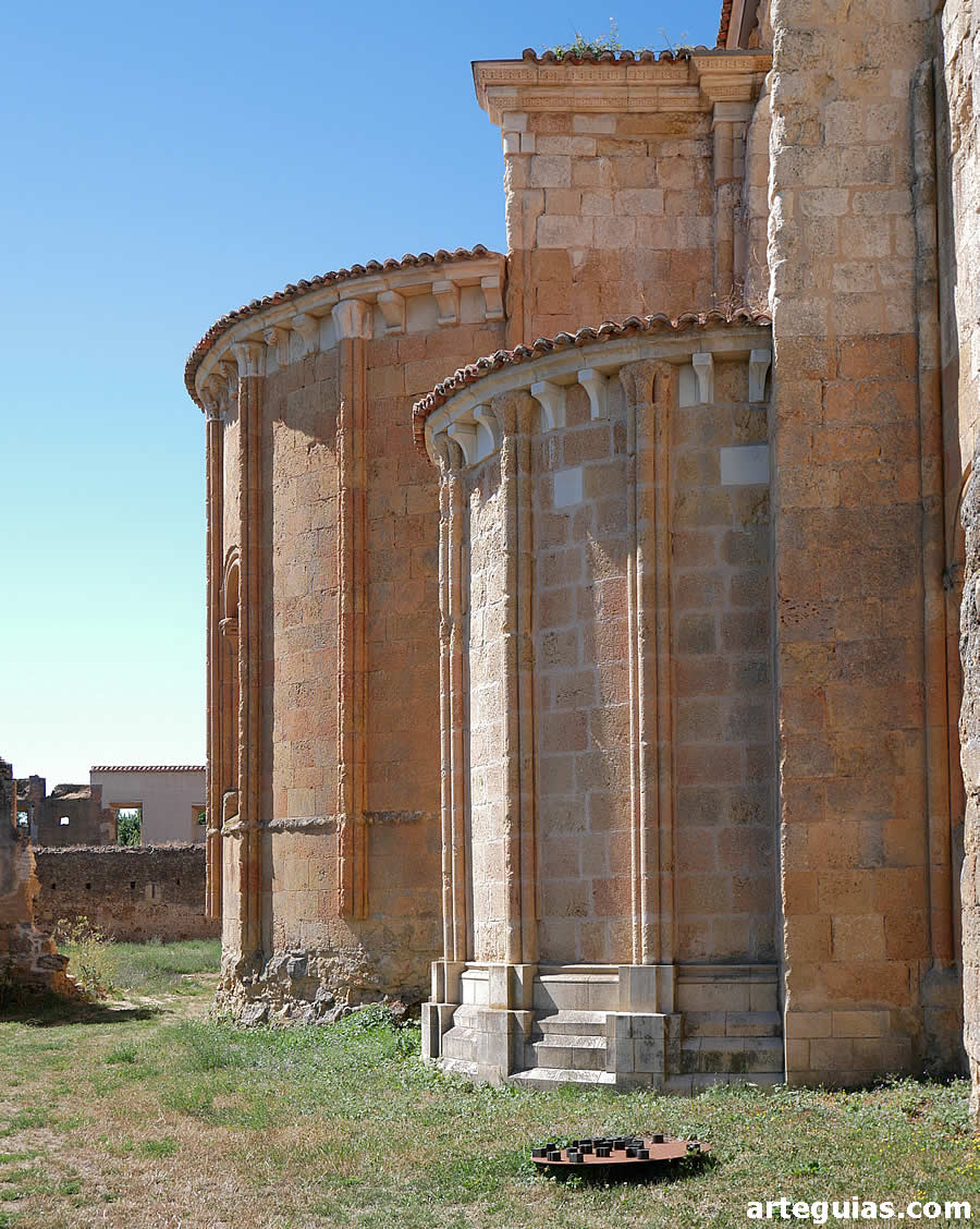 Cabecera de la iglesia del monasterio de Sandoval