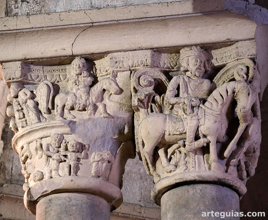 Capiteles del Ciclo de la Natividad