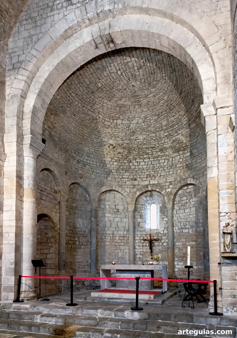 Ábside central. Monasterio de Vilabertrán