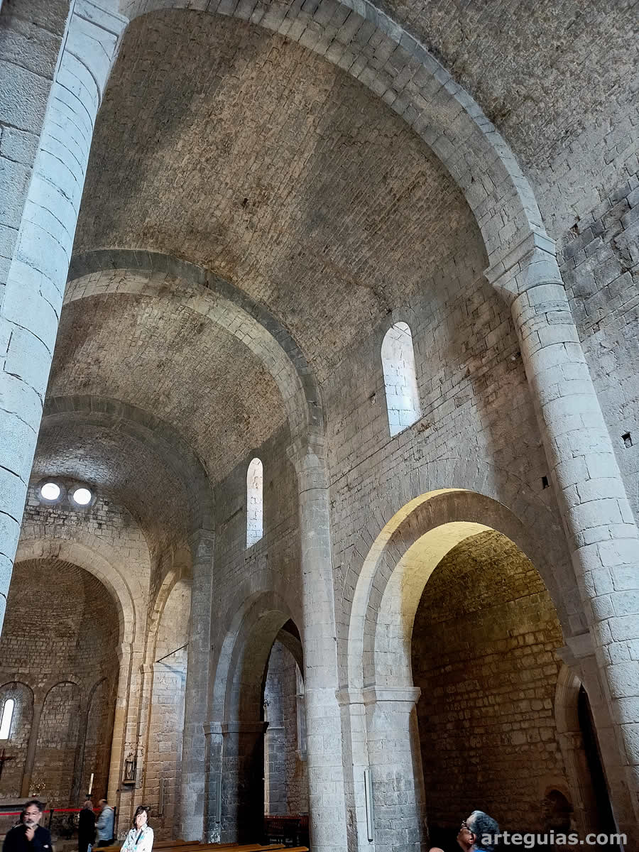Alzado de la nave central