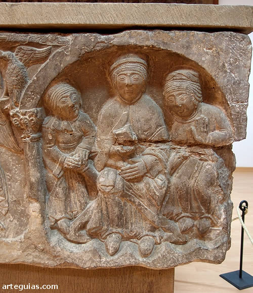 Doña Sancha con sus hermanas Teresa y Urraca