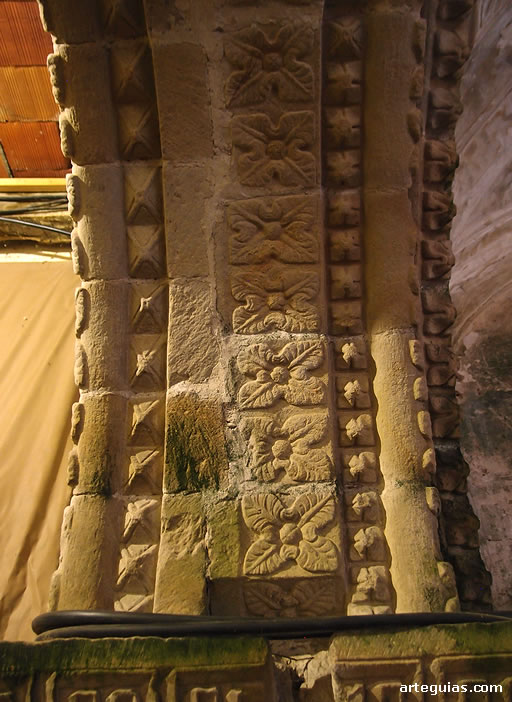 Arco de comunicaci&oacute;n entre el zagu&aacute;n y el claustro