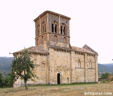 Iglesia rom&aacute;nica del antiguo Monasterio de San Pedro de Tejada