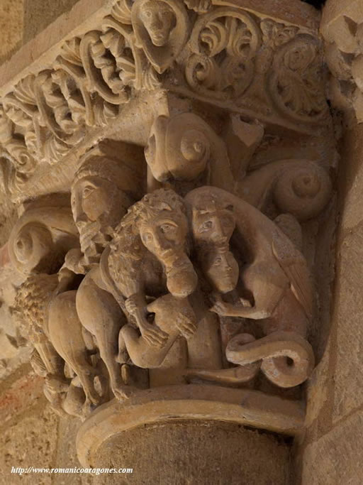 Leon y drag&oacute;n andr&oacute;fago