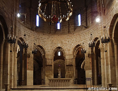 Capilla principal de la iglesia del Monasterio de Santa Mar&iacute;a de Veruela, Zaragoza
