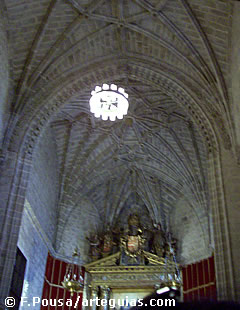 Monasterio de Yuste. Interior de la iglesia
