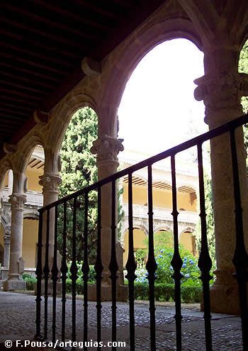 Claustro nuevo del Monasterio de Yuste