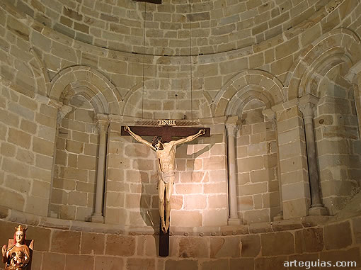 Arquerías del ábside