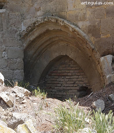 Puerta norte tapiada