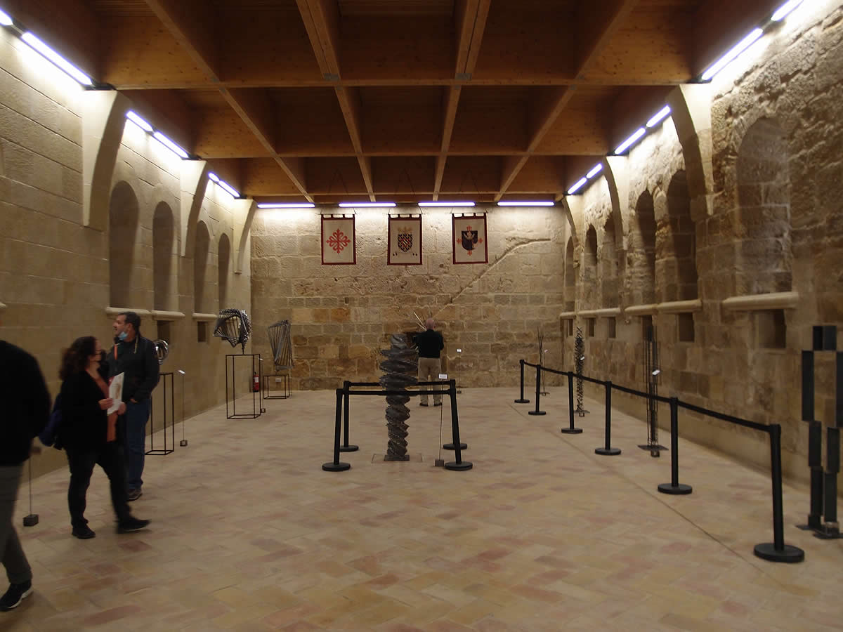 Refectorio restaurado del Monasterio de Fitero