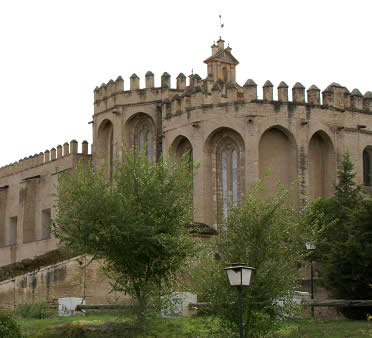 Cabecera de la iglesia del Monasterio de San Isidoro del Campo, en Santiponce, Sevilla