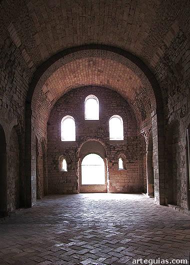 Muro de los pies de la iglesia superior