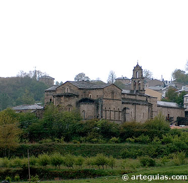 Vista general del Monasterio de San Mart&iacute;n de Casta&ntilde;eda
