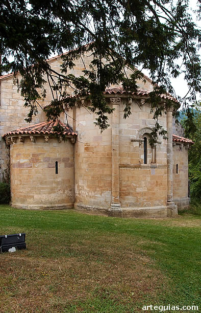 Monasterio de San Pedro de Villanueva: cabecera de la iglesia monástica