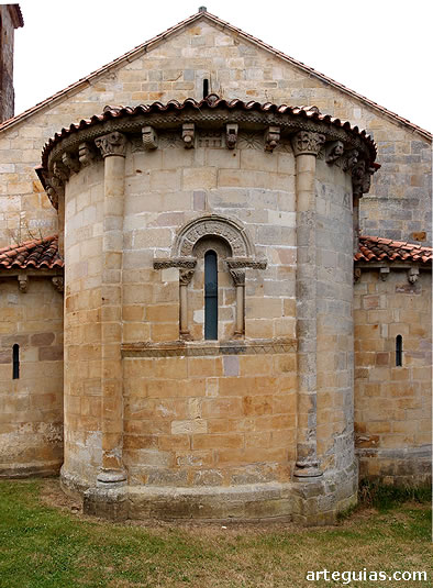 Exterior del ábside central