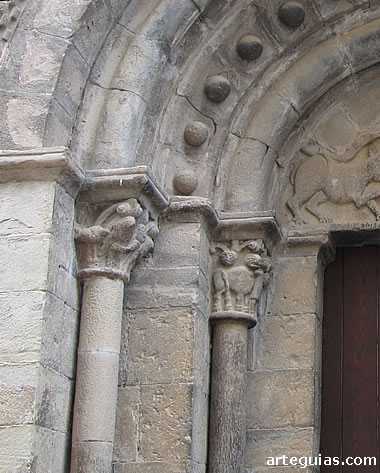 Columnas de la puerta