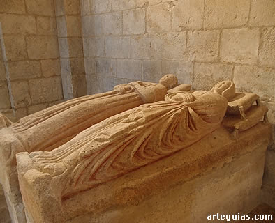 Sepulcros de Garc&iacute;a P&eacute;rez y su esposa, Teresa Petri