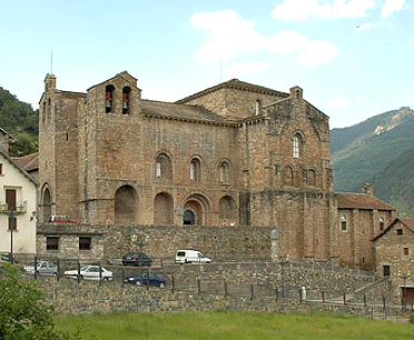 La iglesia del Monasterio de San Pedro de Siresa est&aacute; en la Jacetania (Huesca)