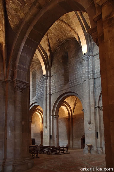Interior de la iglesia del Monasterio de Veruela