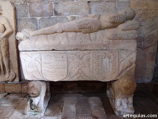 Sepulcro de un caballero santiaguista