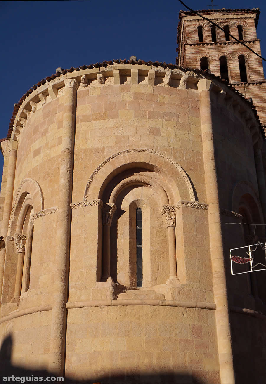 Ábside central de la iglesia de San Lorenzo de Segovia