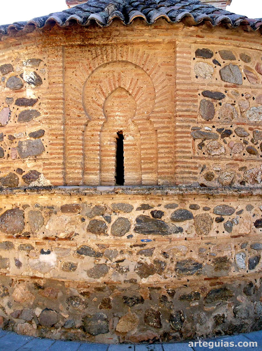 Centro del ábside de la ermita