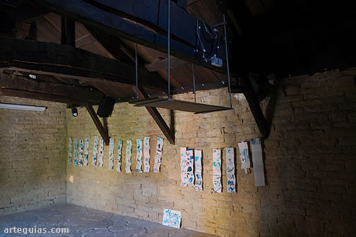 Interior del hórreo
