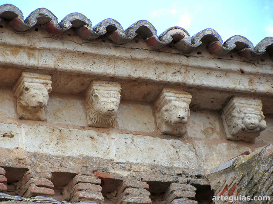Canecillos del alero