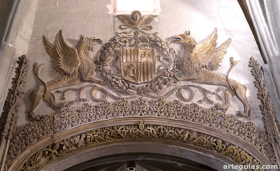 Entrada a la Capilla del Santo Cristo