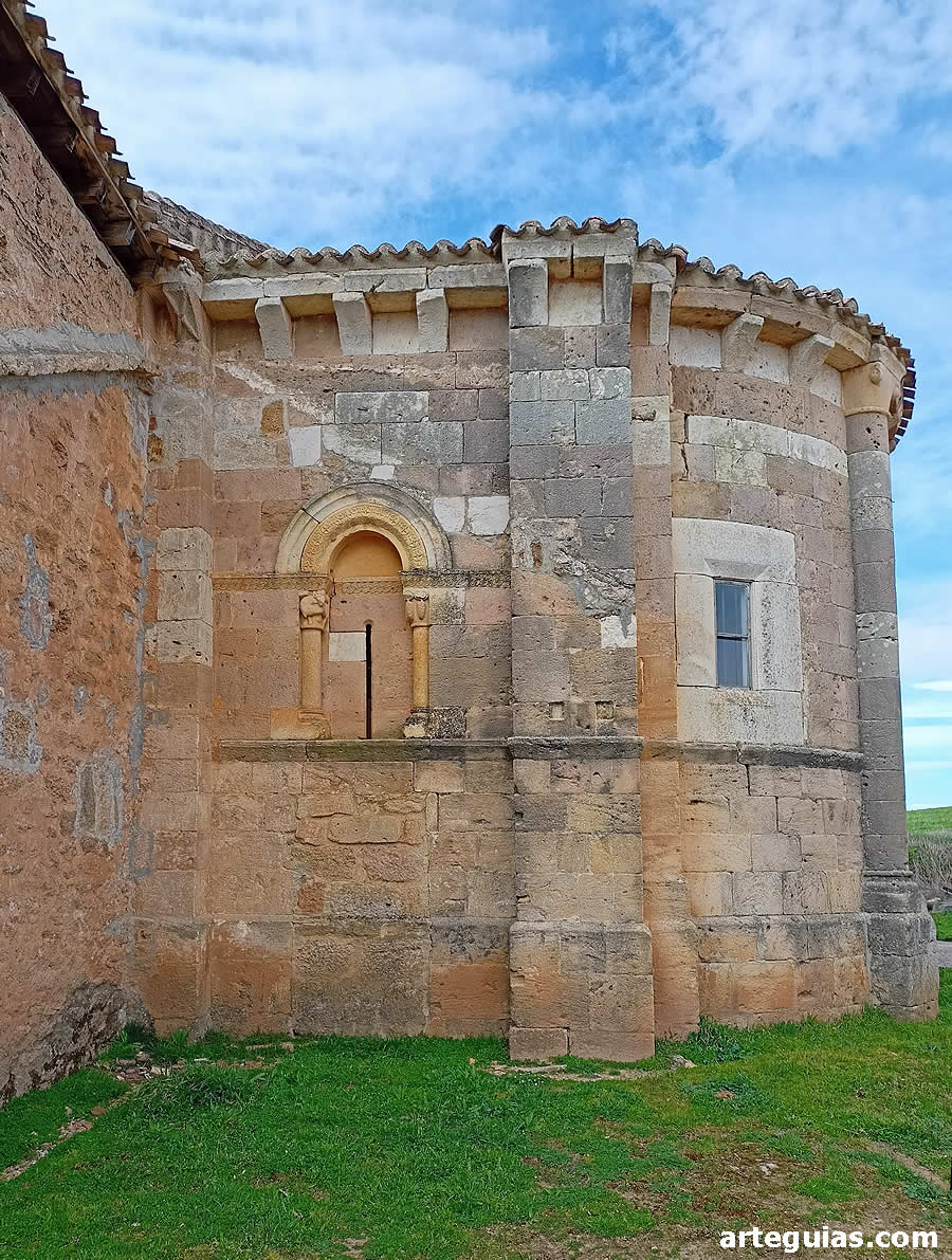 Cabecera de la iglesia de Castrillo de Riopisuerga