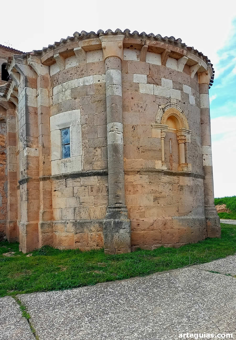 Ábside de la iglesia de San Bartolomé