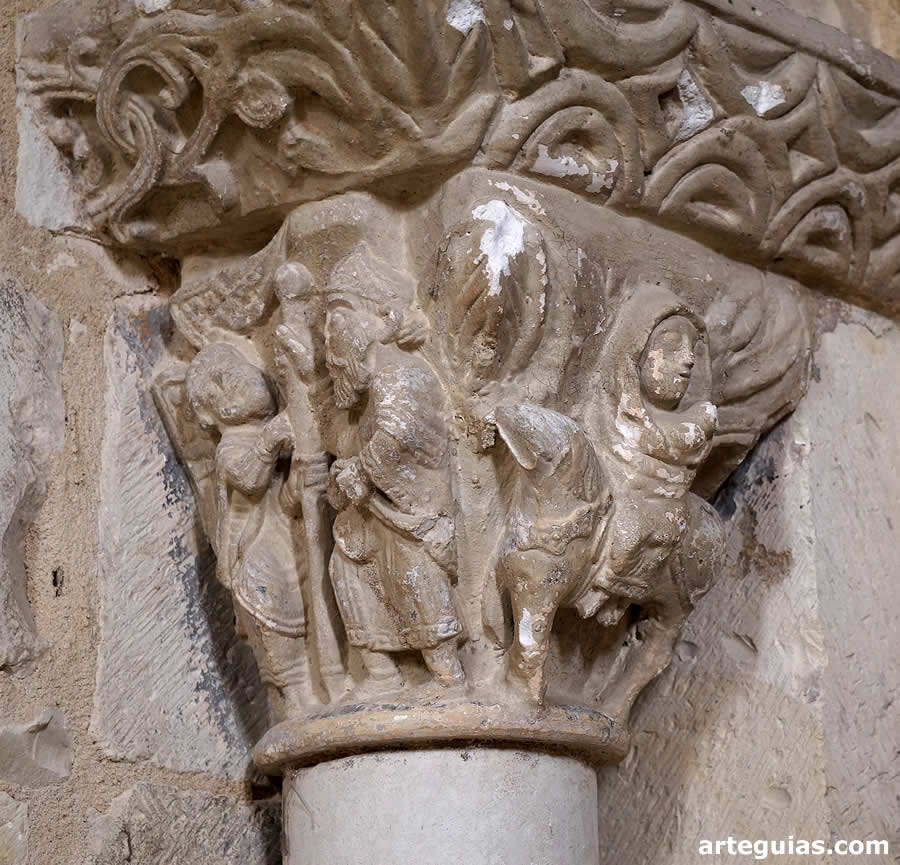 Capitel de la Huida a Egipto