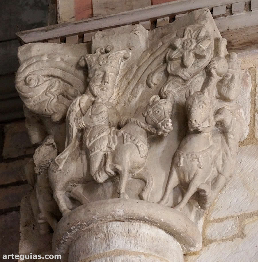 Capitel de los Reyes Magos