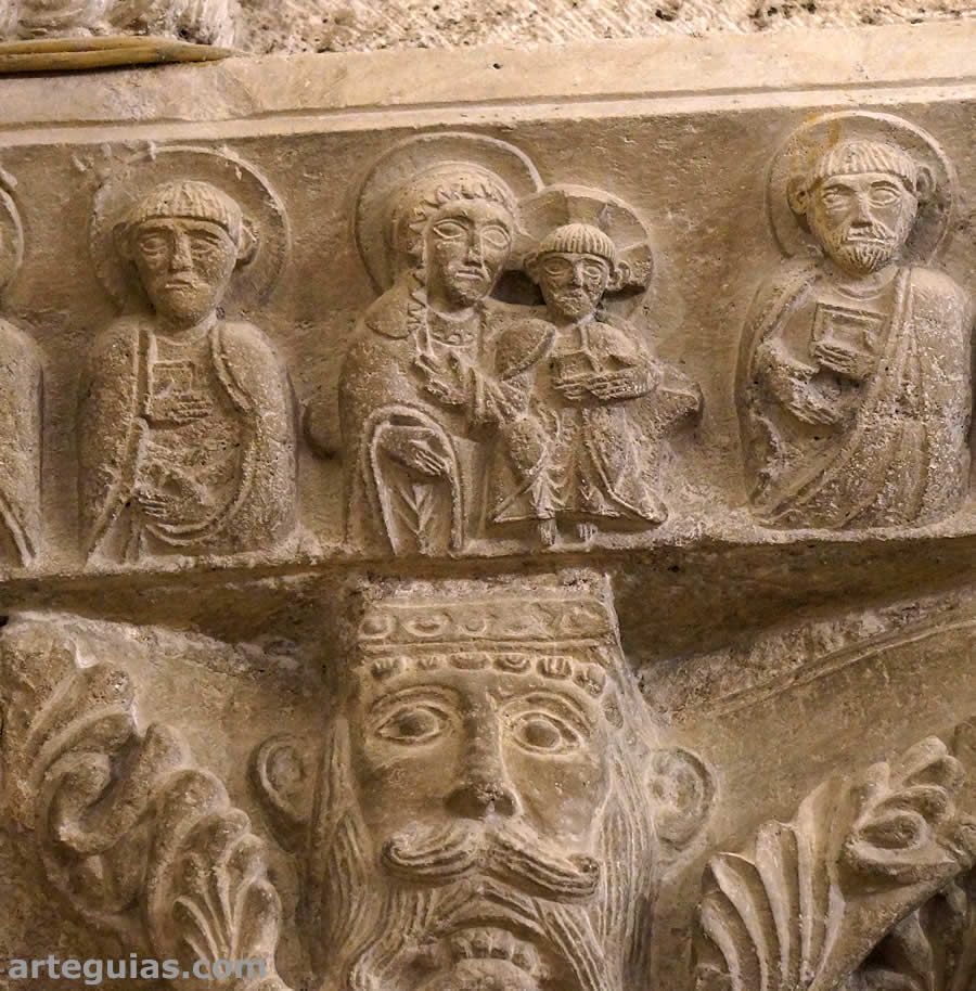 Cimacio con la Virgen y el Niño