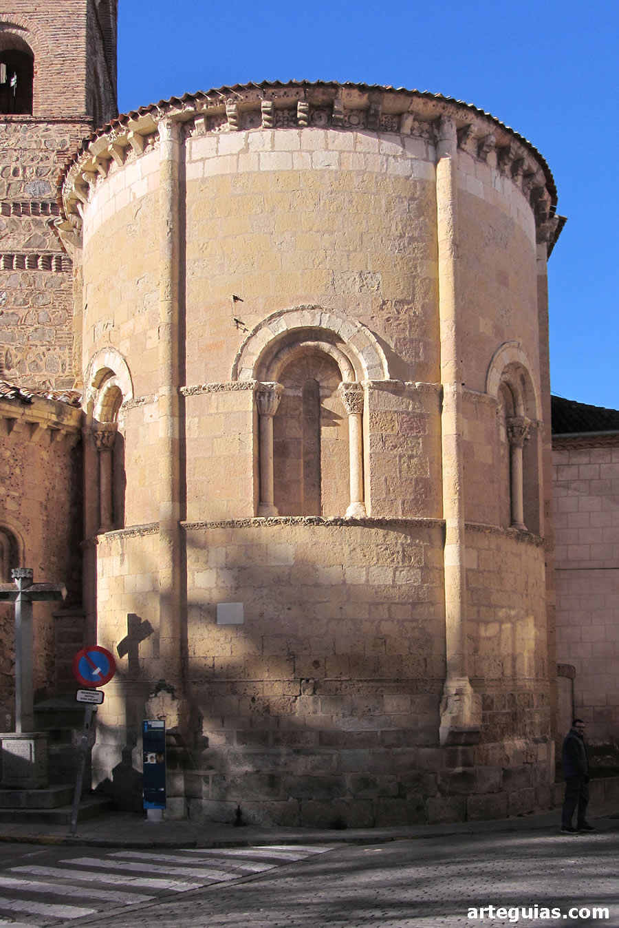 Ábside de San Andrés de Segovia