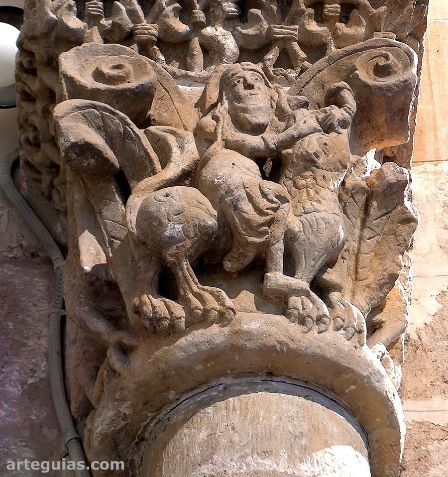 Sansón desquijarando al león