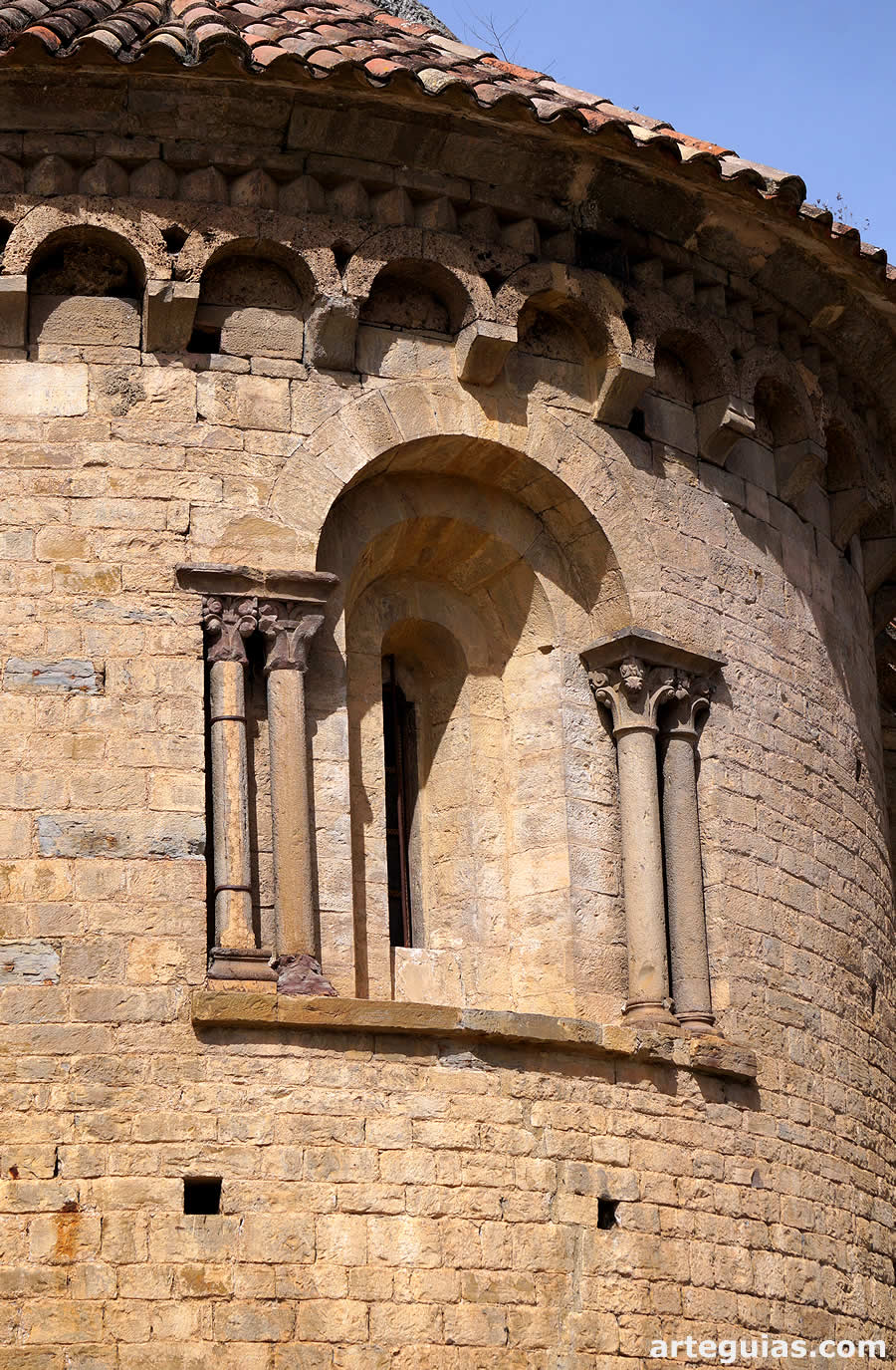 Detalle del ábside