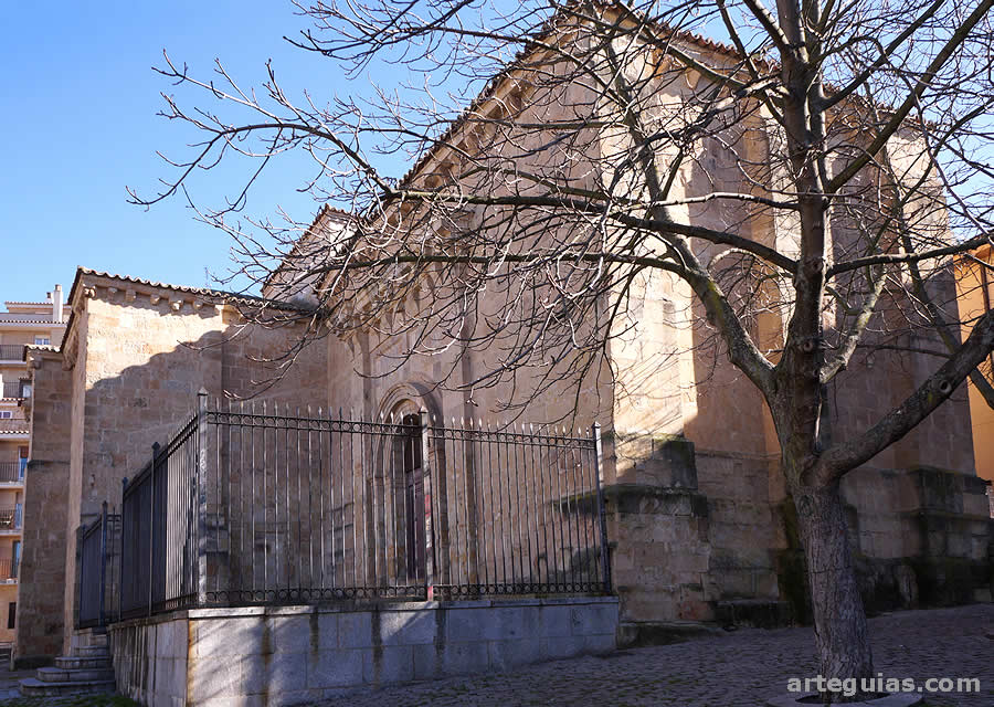 Iglesia de San Crist&oacute;bal, Salamanca desde el noroeste