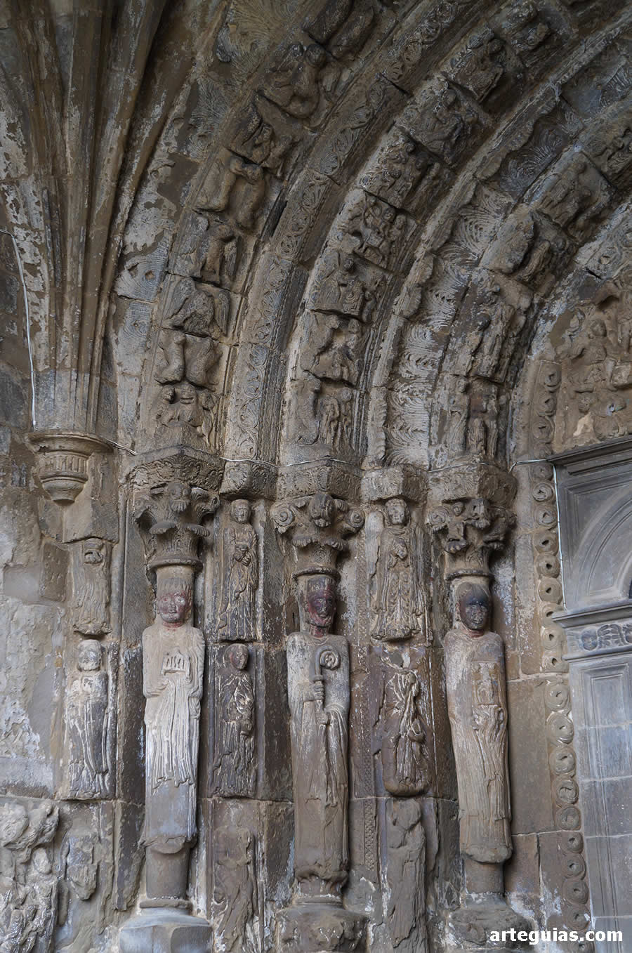 Parte de la puerta norte